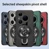For Huawei Pura 90 Pro Max Wireless Charging Magnetic Ring Holder Case For Pura 90ProMax Soft Frame PU Leather Shockproof Cover