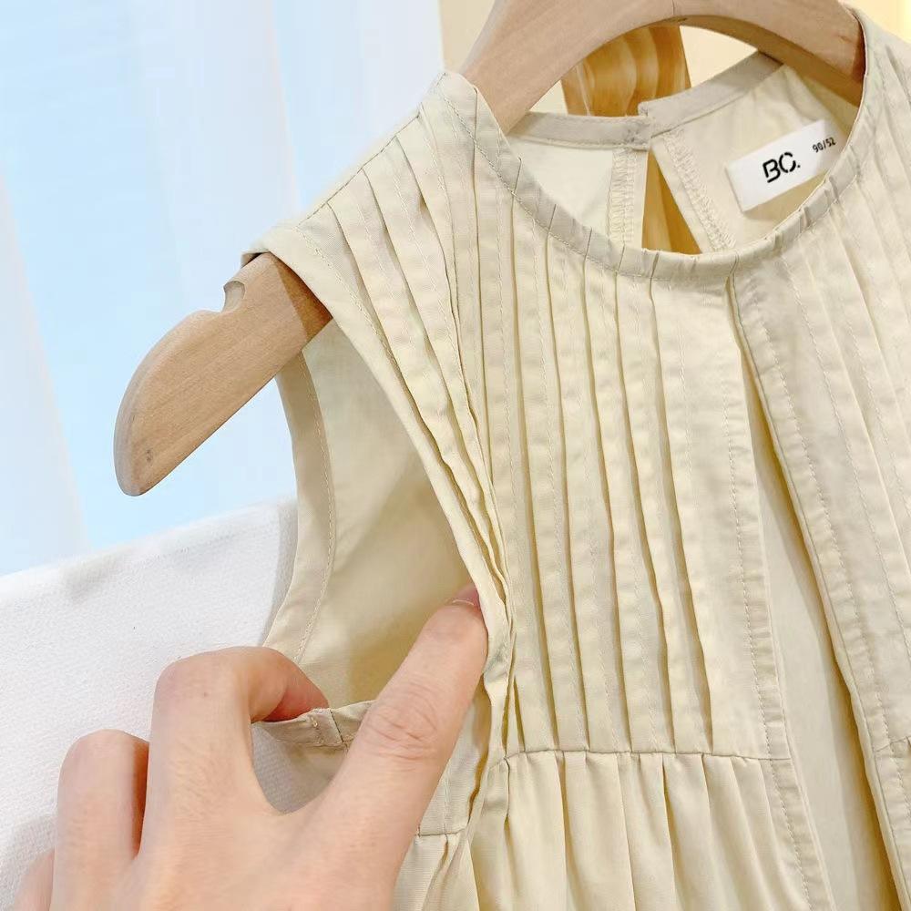 Girls Sleeveless Summer Princess Dress Stylish Baby Tank Dress