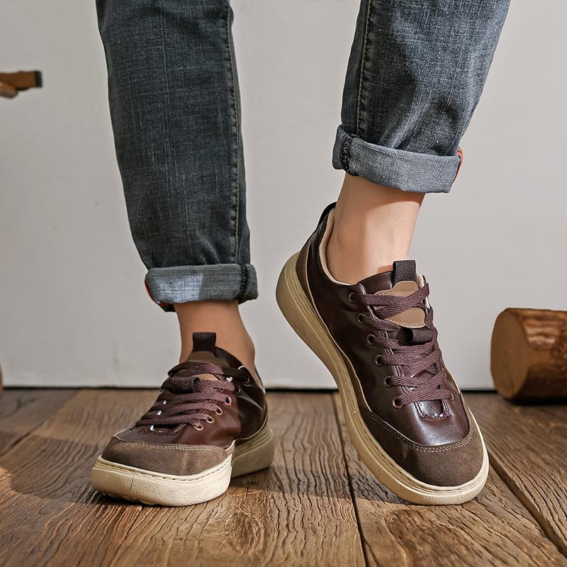 

Men s shoes summer new breathable mesh shoes men s trend fashion versatile platform soft casual board shoes 45