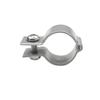 DN20 Thickened Galvanized Pipe Clamp: 304 Stainless Steel Grounding Clip for Nuclear Power Standards