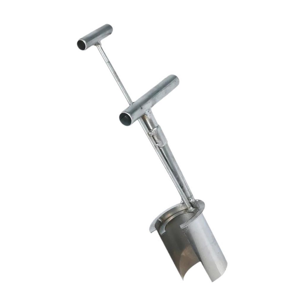 Transplanter Bulb Planter Heavy Duty T Shaped Garden Transplanting Tool for Flowers Vegetables and Trees