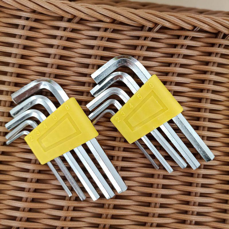 5-Piece Allen Wrench Set with Large and Small Screwdriver Manual Tools