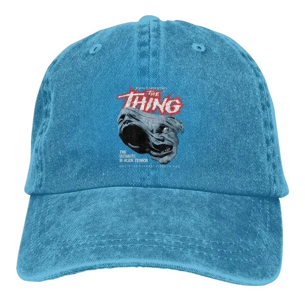 Summer Cap Sun Visor The Thing John Carpenter Horror Sci Fi Hip Hop Caps The Thing Cowboy Hat Peaked Hats