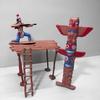 Funny Indian Figures Tribes 13Pcs/Set Model Home DIY Scenery Accessory