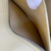 Gebrauchte Loro Piana Tragetasche gelb/beige Leder/Canvas Damen