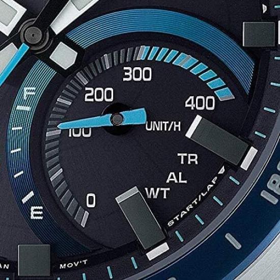 CASIO EDIFICE Smartphone Link Bluetooth x Silver Watch ECB-900DB-1B Black/Blue Men's