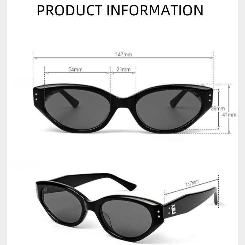 Women's Polarized Foldable Cat Eye Sunglasses, UV Resistant High-end Sunglasses