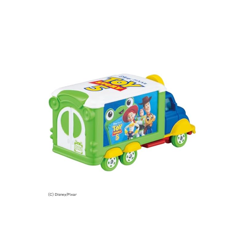 TAKARA TOMY Tomica Dream Tomica SP Disney Motors Jolly Float Toy Story 5 Miniature Car Toy (Ages 3 and up)