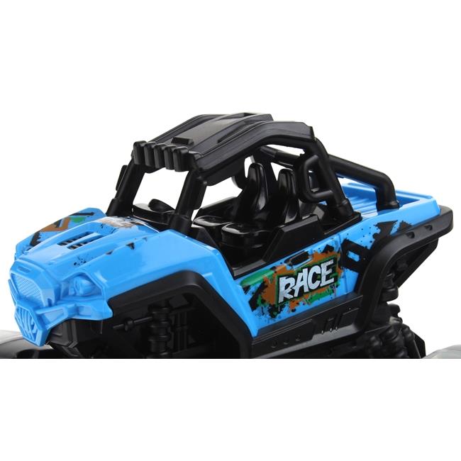 Monster Truck Off-Road Car Jeep Auto Off Road Sound Light Blue