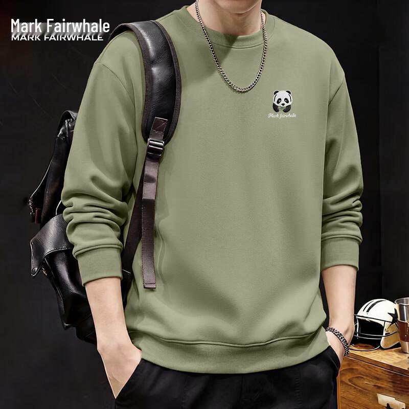 Mark Fairwhale Men's Chinese Style Loose Fit Graphic Sweatshirt