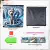The Fox and The Dragon 5D Diamond Painting Storage Basket Full Round Drill Mosaic Diamond Embroidery Cross Stitch Kits Home Decor Home Decor