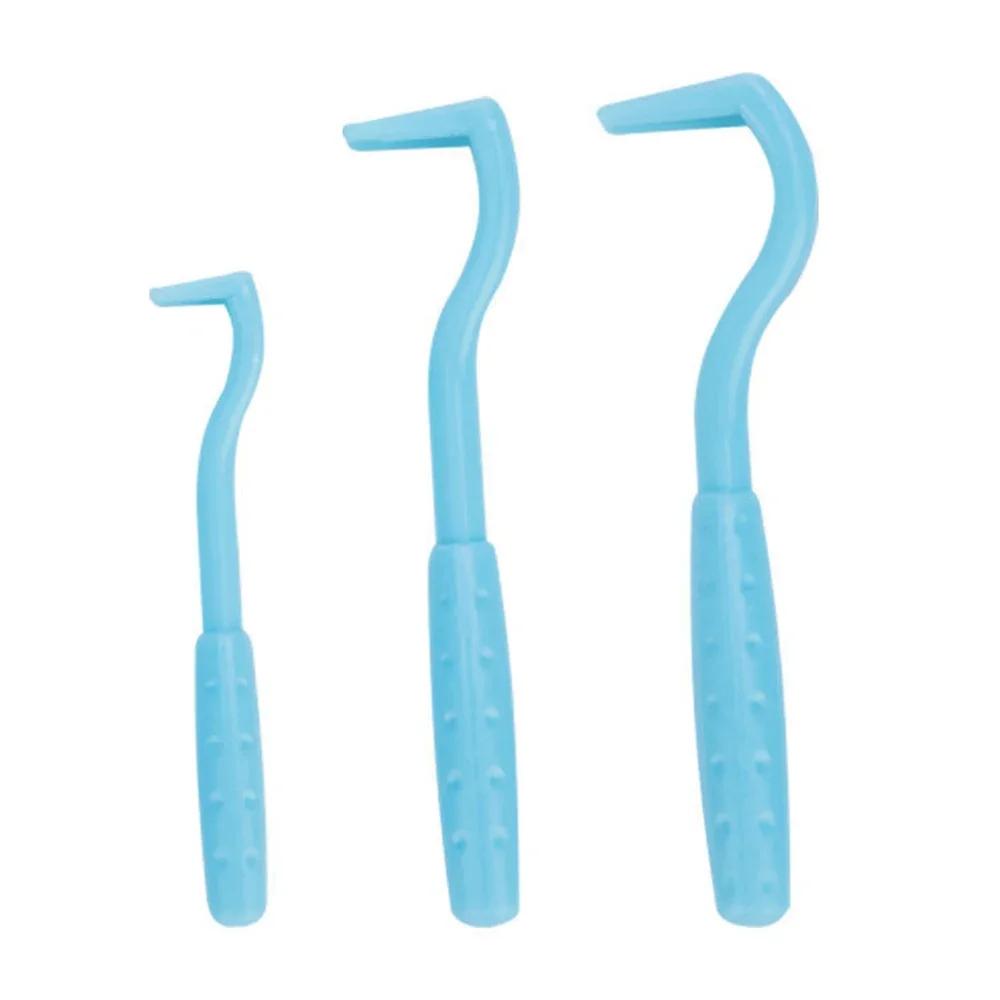 3pcs Pet Flea Tool Kit Plastic Tick Removal Tweezers Tick Remover Pet Scratcher Cat and Dog Grooming Supplies Accessories