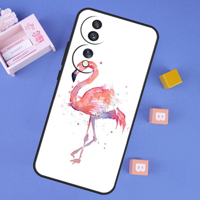 Flamingo Case For Honor X9d X9a X9b X9c X8b X8c Win RT 200 400 Pro 70 90 Magic 7 Lite 5 6 8 Pro Cover