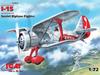 Icm72062 I-15 Soviet Biplane Fighter 1:72