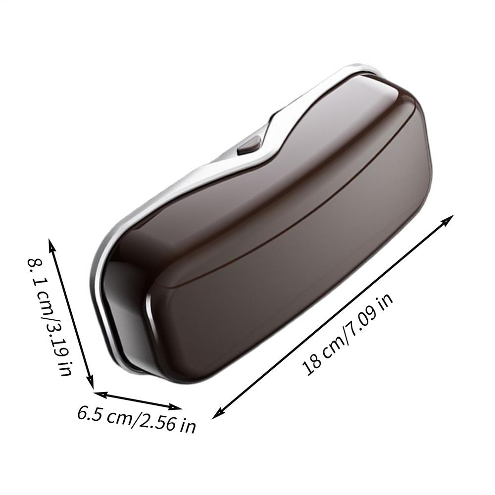 

Sunglasses Visor Holder Car Eyeglass Holder Shockproof Protector Organizer Sleeve Box For Eyeglass Daily Outdoor Travel Beach