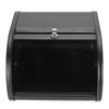 Metal Bread Box Large Capacity Multifunction Durable Space Saving Metal Bread Bin Storage Container for Kitchen Home