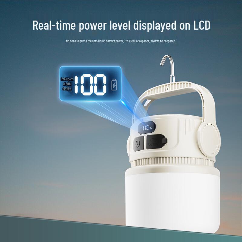 Solar Rechargeable Outdoor Camping Lantern