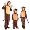 Monkey Costume Animal Role Play Parent-Child Outfits - Halloween & Performance Cosplay