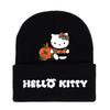 Halloween Printed Knit Cap For Winter Teens And Cartoon Enthusiasts