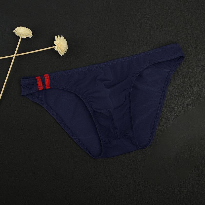 Low Rise Briefs Underwear Solid Bulge Pouch Plus Size Men Male Underpants