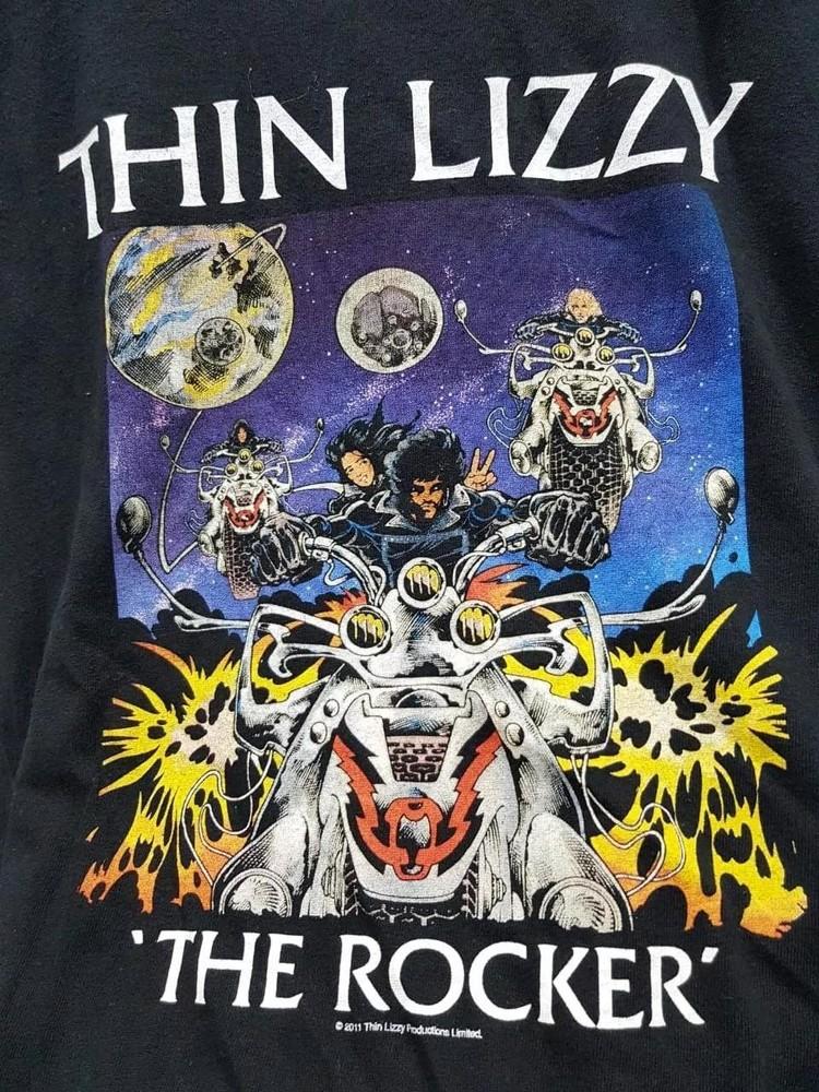 

Thin Lizzy The Rockers Tee 90s Short Sleeve Gift For Fans to 5XL T-shirt Unisex T-Shirt M