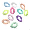 300Pcs Acrylic Assorted Color Linking Rings Connectors for Glasses Bags Earring Necklace Jewelry