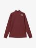 The North Face Expedition Dry Dot Zip High Long Sleeve Smack WM T-Shirt, Unisex, Adult,