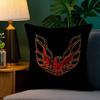 Golden P-Pontiac Band Pillow Case Home Double-Sided Printing Short Plush Colorfast Microfiber Cushion Cover