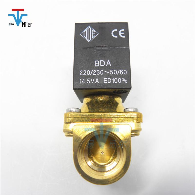 Italy Ode Steam Brass Two-Way Solenoid Valve 24V 21H8KV120 DN15