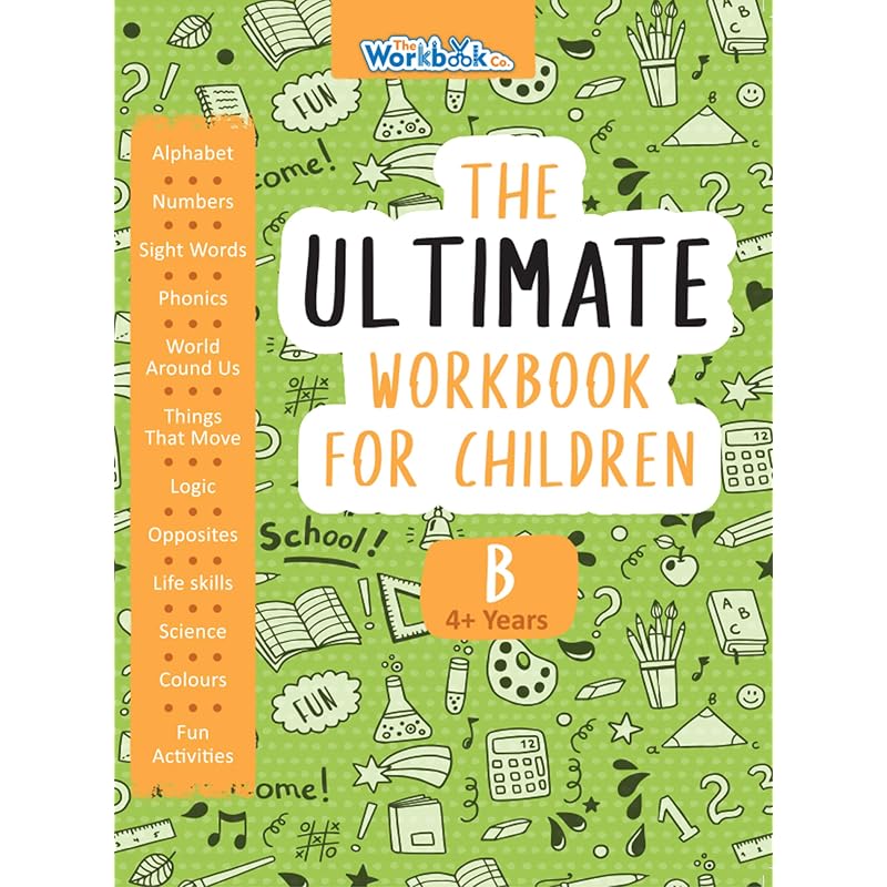 The Ultimate Workbook For Children Years Old |Interactive Fun Learning Activity Skills Book