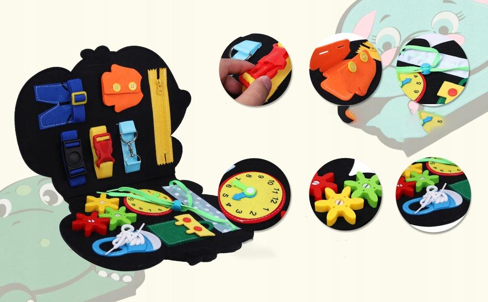 Montessori Activity Book for Little Children | Dinobook