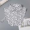 1pc Sexy Lace Fake Collar Shirt Shawl Flower Crochet Neckline Collars Women Detachable Collar Half Shirt Faux Collar Lace Fabric