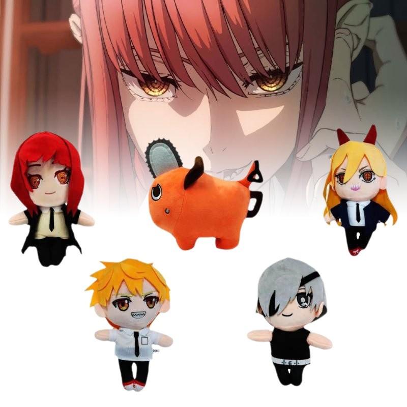 Adorable Chainsaw Man Plush Toy Denji Power Quanxi Makima Pochita Soft Cuddly Kids Gift