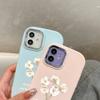 Solid Color Silver Edge Lens Fatty Casing Soft TPU Liquid Silicone Cover Shockproof Phone Case for Huawei Honor iPhone Infinix Tecno Vivo