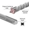 1Pcs 5/6/7/8/10/12mm Concrete SDS Plus Drill Bit 110mm 160mm 4 Cutters Impact Drills Cross Tips Round Shank
