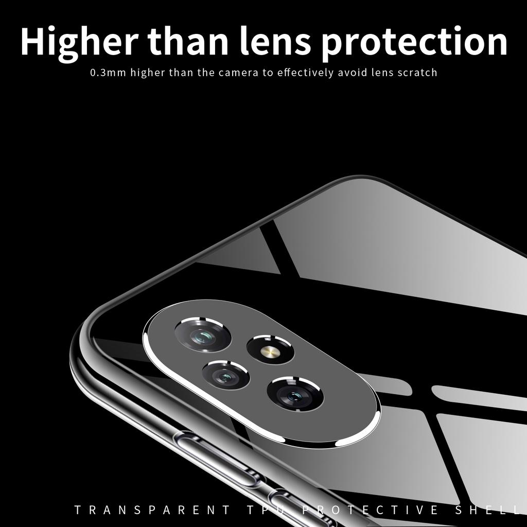 MOFI For Honor 200 Pro 5G Clear Case Shockproof Slim TPU Phone Cover