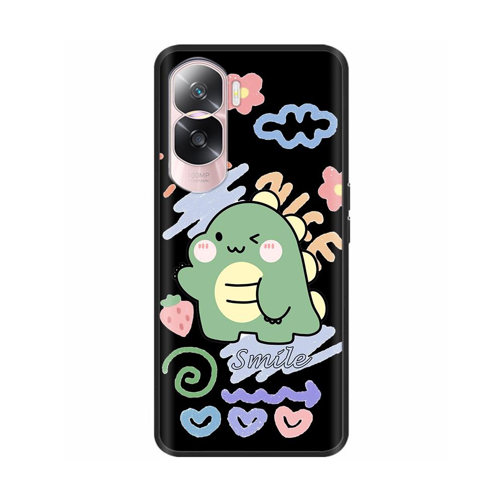 Carcasă pentru Honor 90 Lite 5G Carcasă pentru Honor 90 Smart Floare Silicon Lichid Moale Carcasă Telefon Pentru Honor 90 Pro Carcase Honor90 Husa 90Lite