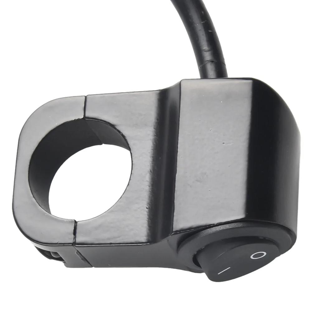 22mm Motorcycle Handlebar Headlight 12V Switch Fog Spotlight On-Off Aluminum Alloy Switch For Scooter Waterproof Accessories