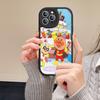 Fashion Anpanman Phone Case Hard Leather For iPhone 16 15 14 13 12 Mini 11 14 Pro Max Xs X Xr 7 8 Plus Fundas