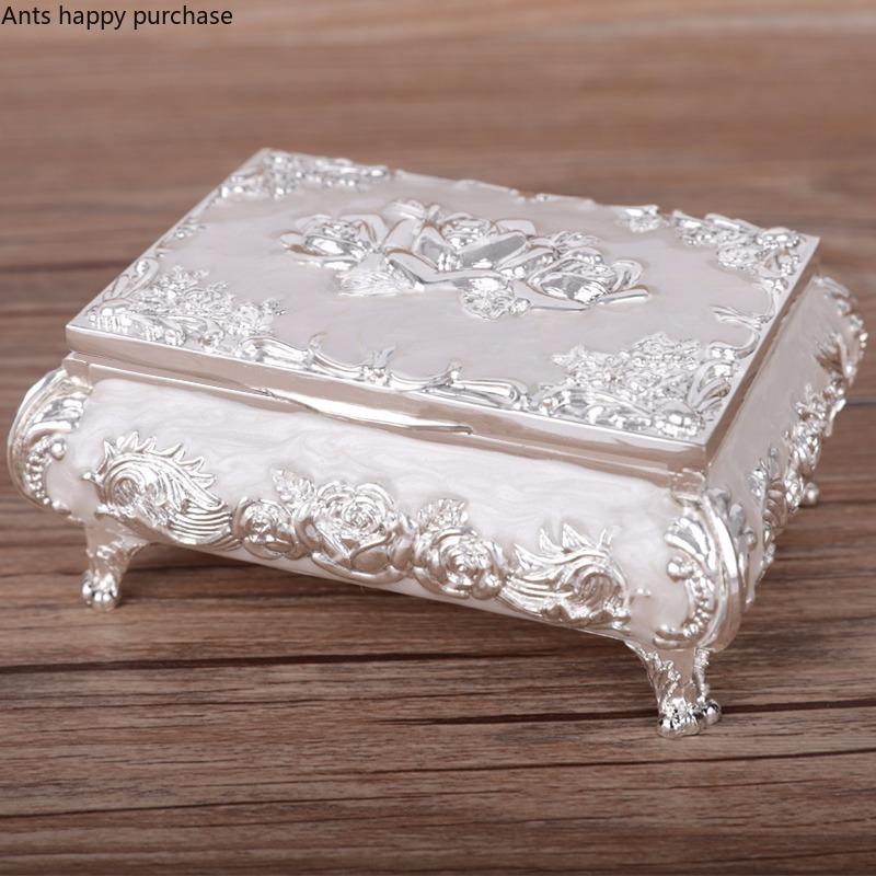 European Toothpick Box Home Living Room Toothpick Storage Restaurant Hotel Decoration Box KTV Bar Toothpick Barrel Vintage Court