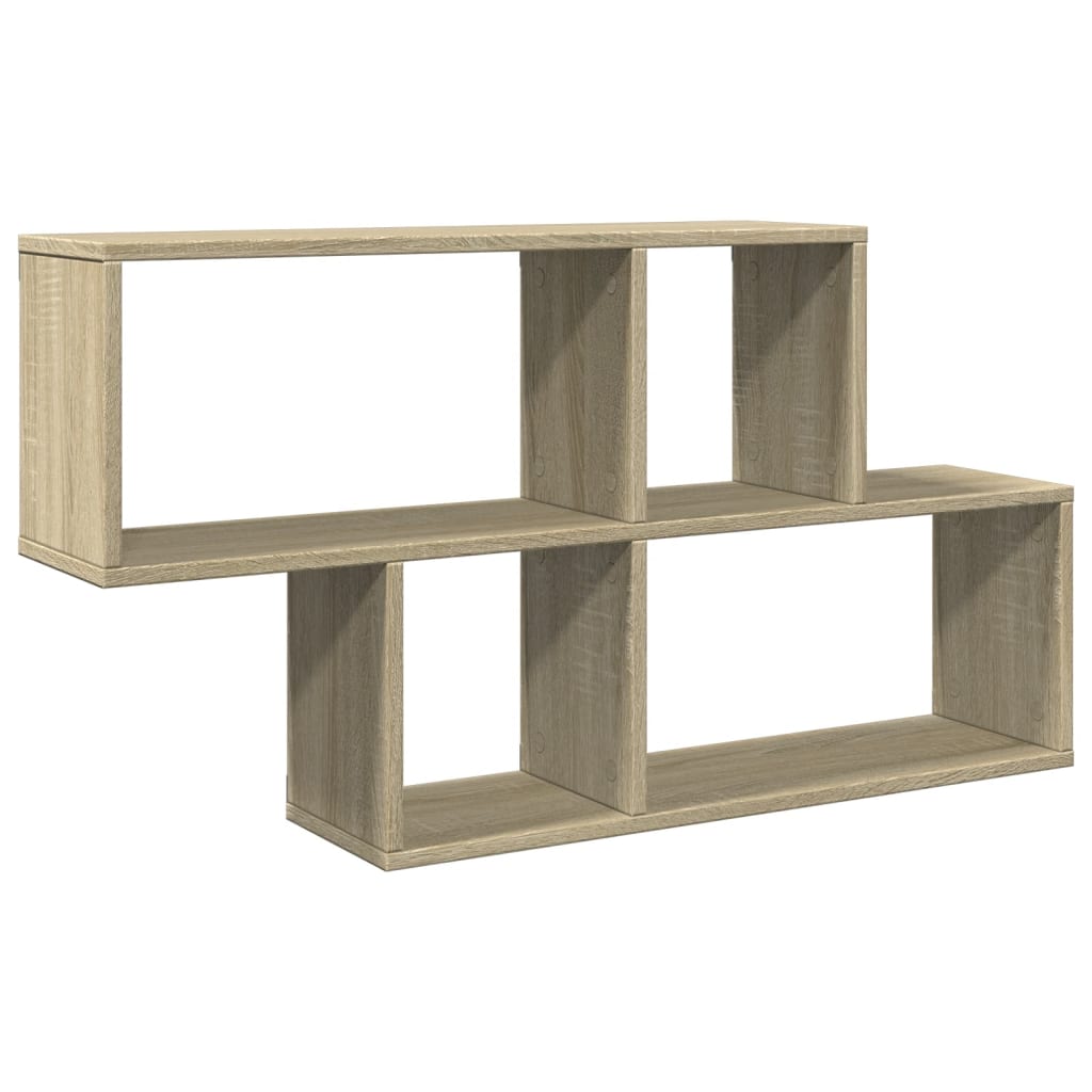 1 Kreatives Wandregal Zur Aufbewahrung Und Präsentation, Geeignet Zur Präsentation Von Büchern, Pflanzen Oder Dekorationen, 100x20x53 Cm.