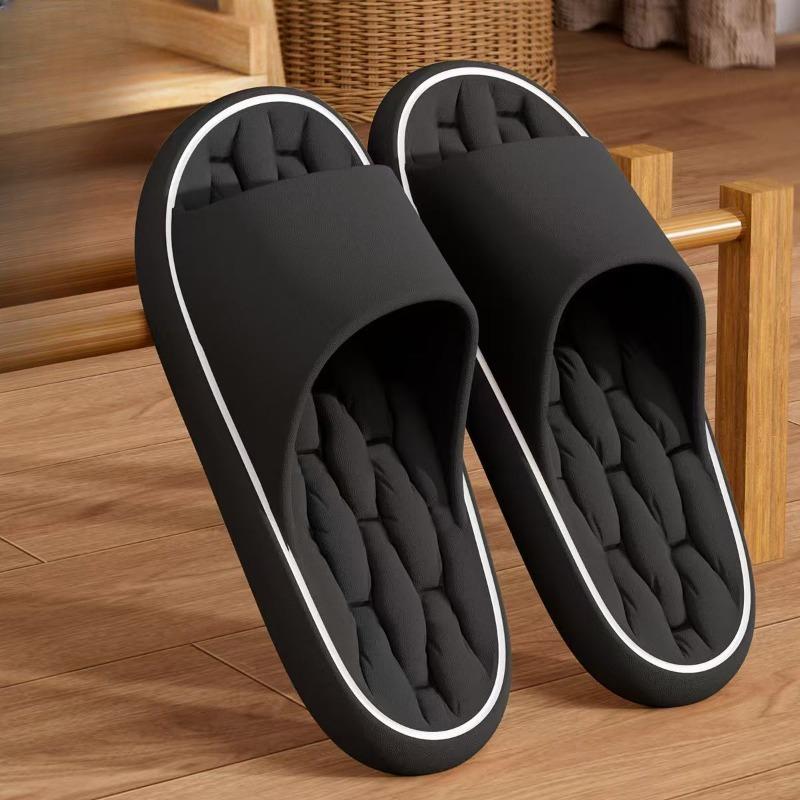 

Тапочки на толстой подошве, Нескользящие и дезодорирующие домашние сандалии, Студенческая обувь Fits 35-36