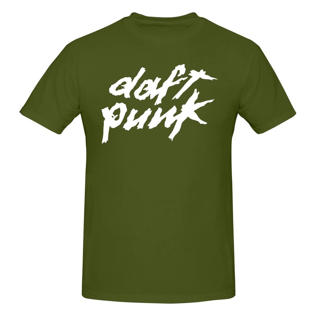 Daft Punk Street Tshirt Korean Style Salt Style Rich Color Tee
