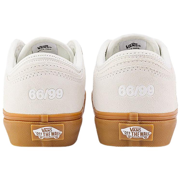Vans Rowley Classic Low Top Skateboard Shoes Unisex Ecru VN000EDUCD3