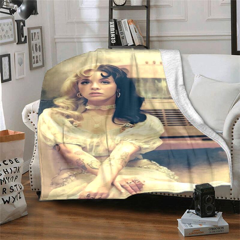 Melanie Martinez Flannel Blanket Soft All-Season Throw, Design for Camping, Car Travel, Hiking Sofa, Bed, Office Perfect Gift for Parties