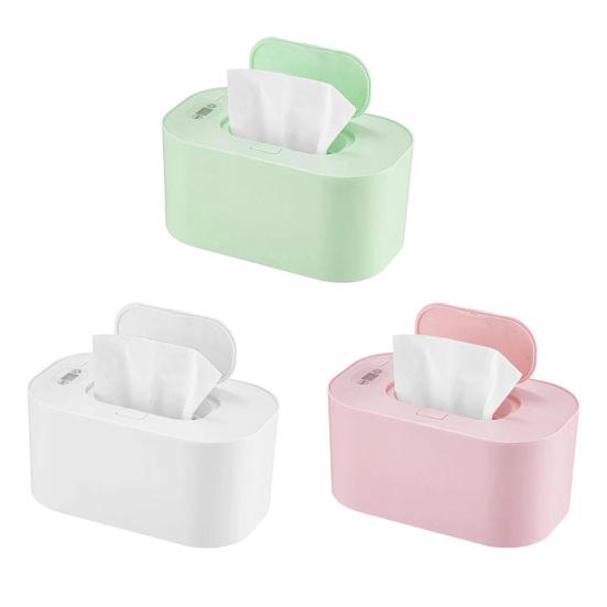 Baby Wipe Warmer Portable Wet Wipes Warmer with LED Display Adjustable Wipe Warmer Dispenser for Baby Wet Wipes Home Travel Car Use