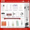 Electric Handheld Polisher & Grinder Set for Wood Carving and Stone Scraping