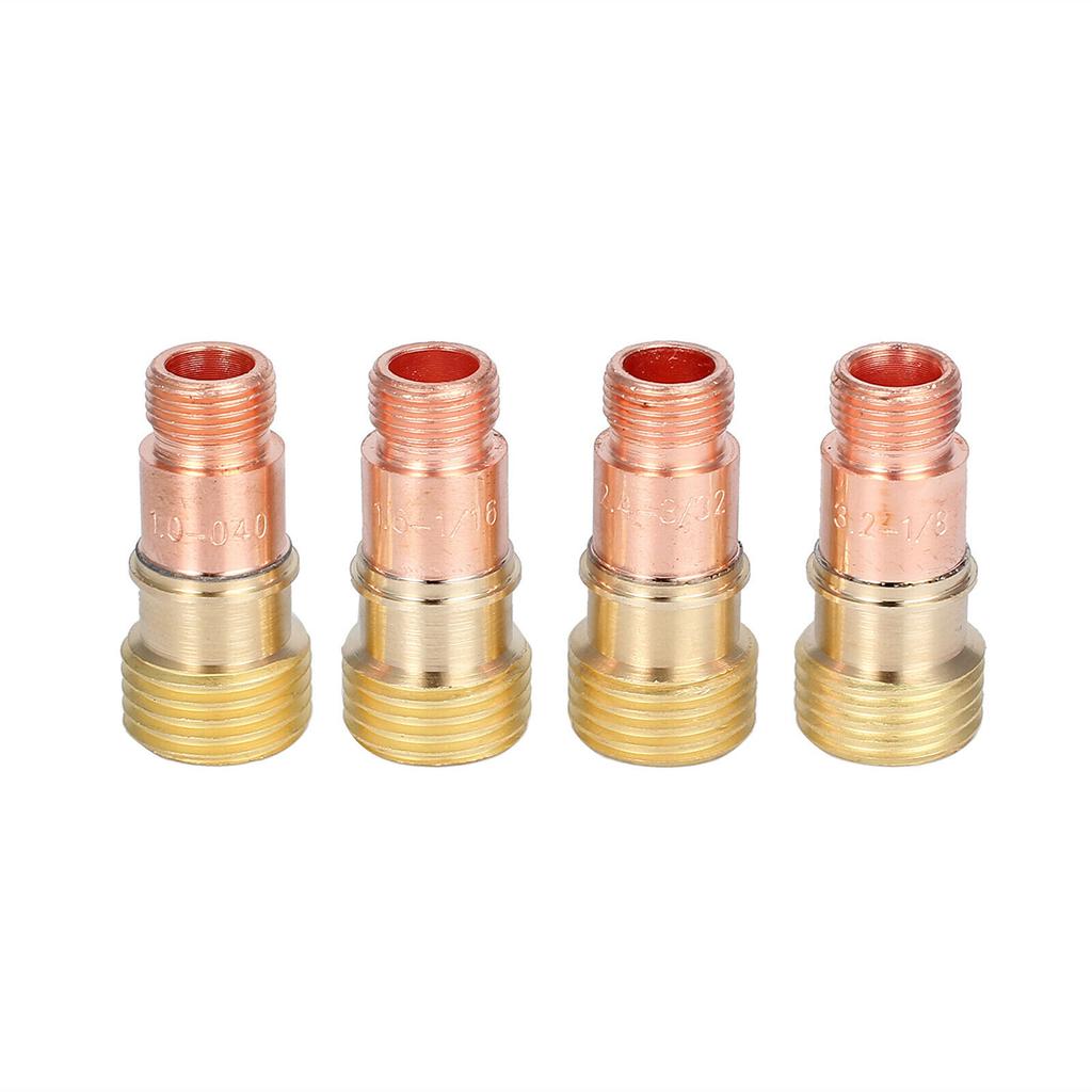 55Pcs TIG Welding Torch Accessories Kit with Nozzle Gas Len Gas Collet TIG Back Cup O-Rings Cup Gasket for TIG WP-17/18/26