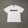 Cross-border Foreign Trade European and American High Street Drama Tide Brand Simple Letter LOGO Printing Men's and Women's Casual Loose T-shirt