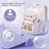 2024 Capybara Girls' Backpack: Stylish, Spacious & Perfect for Grades 1-6